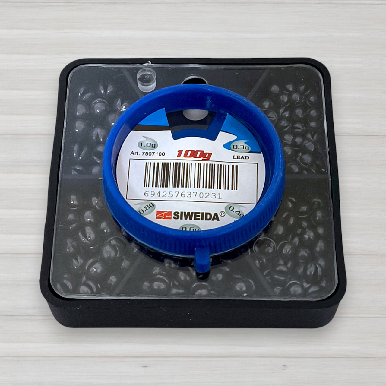 Набір грузил Siweida 7507100, 100г, 5 розмірів, фото 1