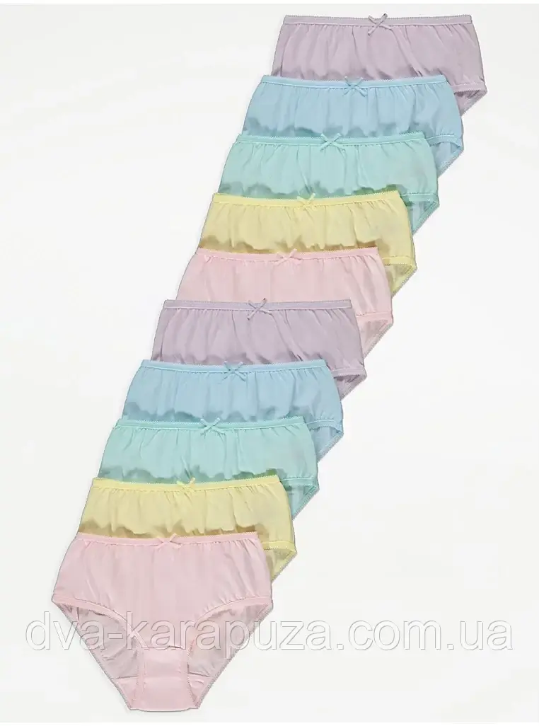 Набір бавовняних трусиків для дівчаток George 1,5-2 роки, 5 шт.!, фото 1