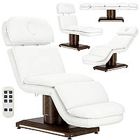 Електричне косметичне крісло для салону краси, педикюрне, регульоване, 3 приводи, Max Calissimo