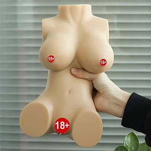 Мастурбатор торс Lovetoy Streetgirl's 1,6 кг 27 см кібершкіра лялька вагіна анус груди