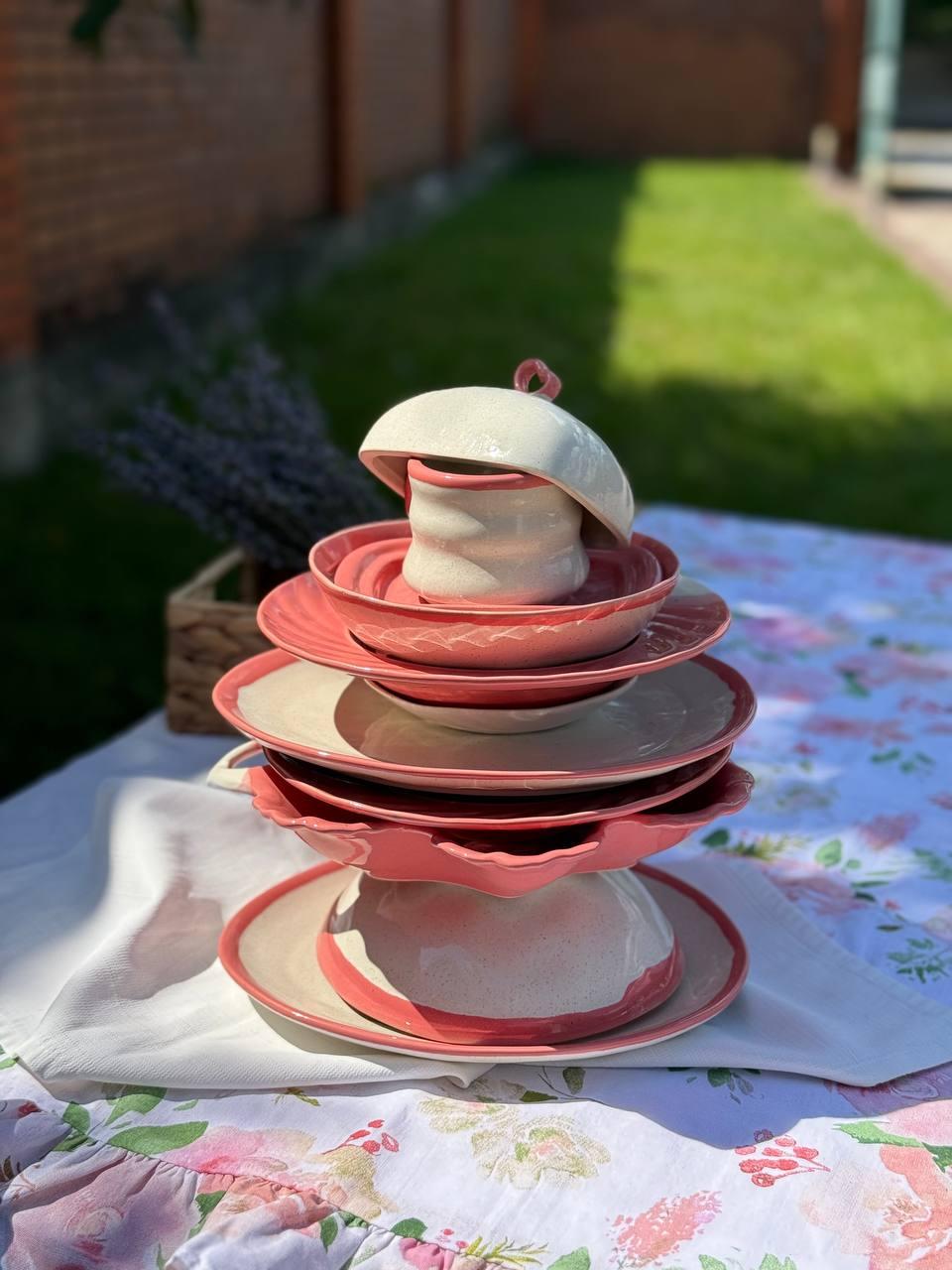 Комплект МІКС 14 на 2 персони Фламінго, Фламінго Лайт та Капучино