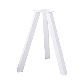 Комплект ніжок для столу з металу 730 мм 3 шт Minimal Білий