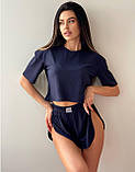 Комплект домашній шорти та топ Опт Роздріб Дроп 9747, фото 3