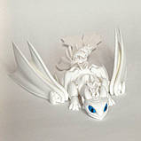 Іграшка Беззубік 3d, пластик/Гнучка 3д іграшка Денна лють "Як приборкати Дракона", фото 4