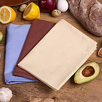 Набір із 3 кухонних рушників 646 Monotony of days рогожа-напівпанама Mirson 30х50 см (3 шт)