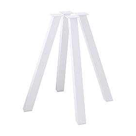 Комплект ніжок для столу з металу 730 мм 4 шт Minimal Білий