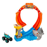 Набір "Монстро-атака акули" Monster Trucks Hot Wheels