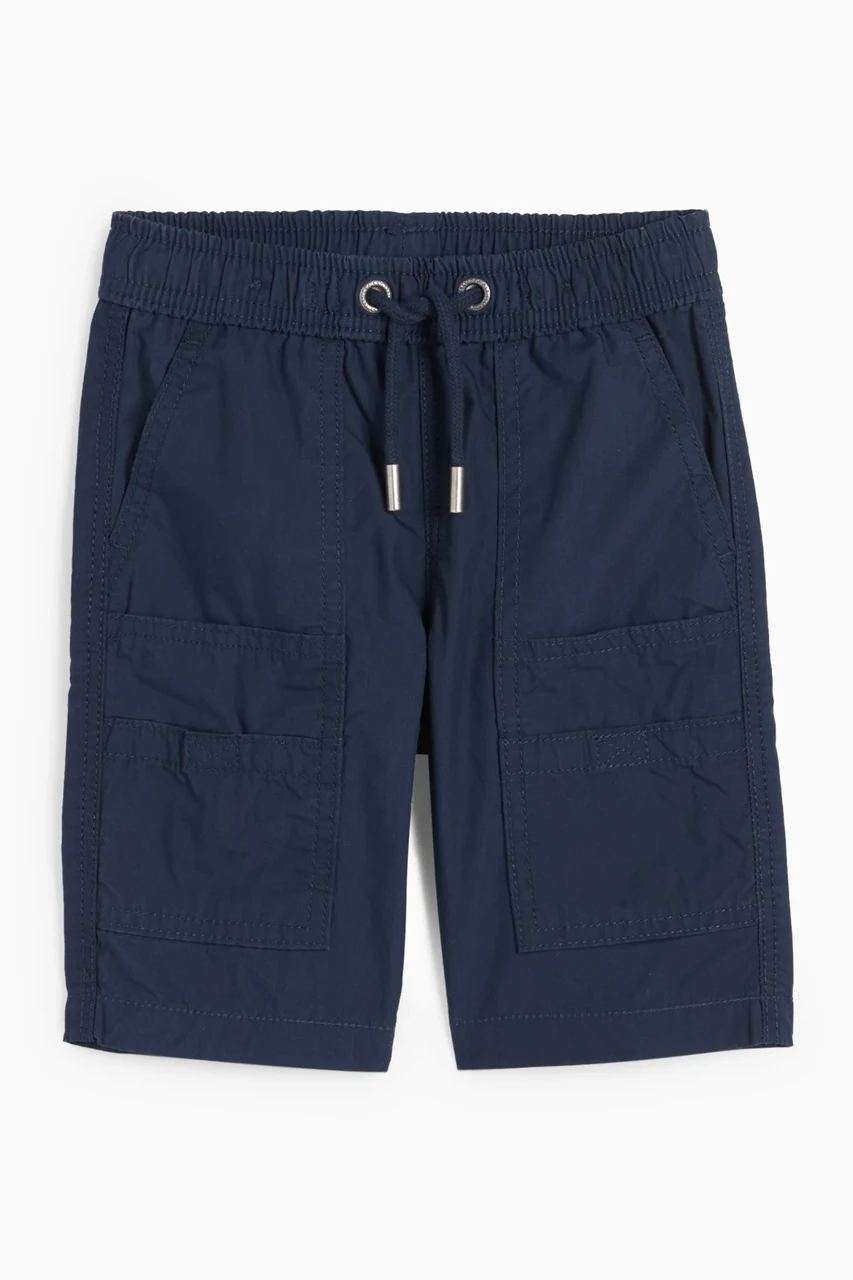 Шорти бермуди бавовняні сині C&A 92, 98, 104, 110, 116, 122, 128, 134, 140см, фото 1