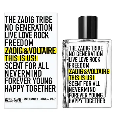 Zadig & Voltaire This is Us! edt 100 ml, Франція