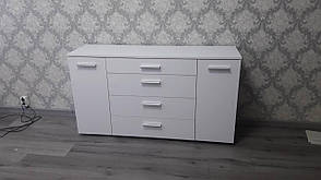 Комод для речей Компаніт 1-3-2 П(направляючі повного висування), Німфея Альба, фото 3