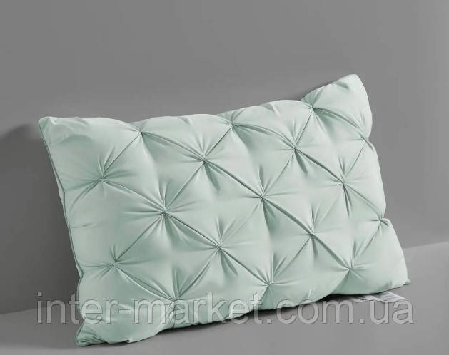 Подушка "Тесто" ортопедическая латексная от ColorfulHome 50*70см. Мятная, фото 1