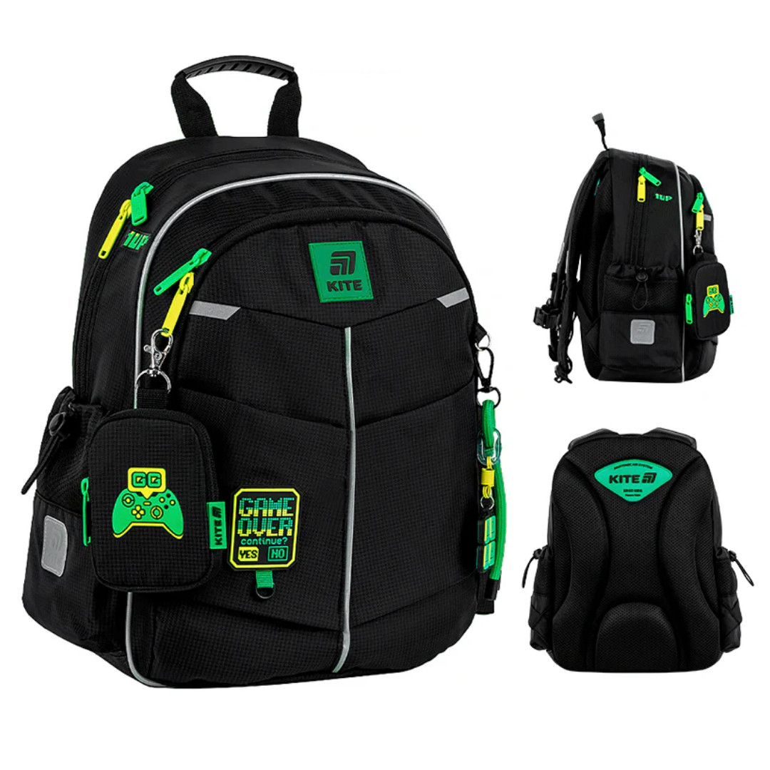 771 Game Рюкзак Kite Education 6-8 років, зростом 115 — 130 см, фото 1