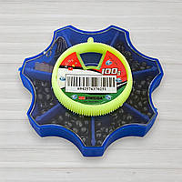 Набір грузил Siweida 7507081, 100г, 5 розмірів + фурнітура