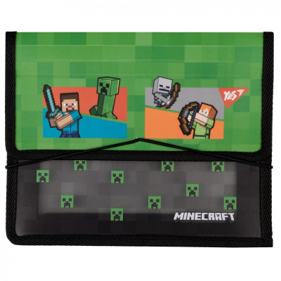 Папка для зошитів Yes В5 на резинці пластикова Minecraft Heroes (492207)