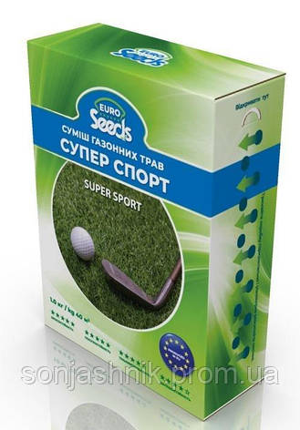 Суміш газонних трав СУПЕР СПОРТ-SUPER SPORT (DLF, Данія) [1кг], фото 1