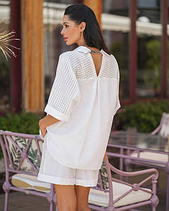 Жіночий льняний костюм Poliіt (100 % натуральний льон) – розміри 36/38