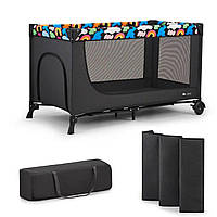 Манеж KiderKraft 2в1 JOY 2 happy shapes JGR