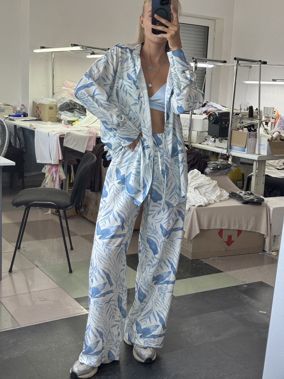 Костюм вільного крою, сорочка з штанами, фото 1