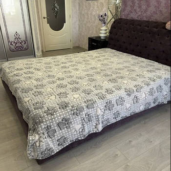 Плед з бамбукового волокна Wellsoft Сліди