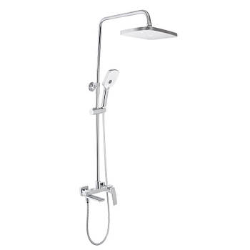 Душова система універсальна Qtap Tern на три споживачі (з виливом) QTTER1112CRM47592 Chrome