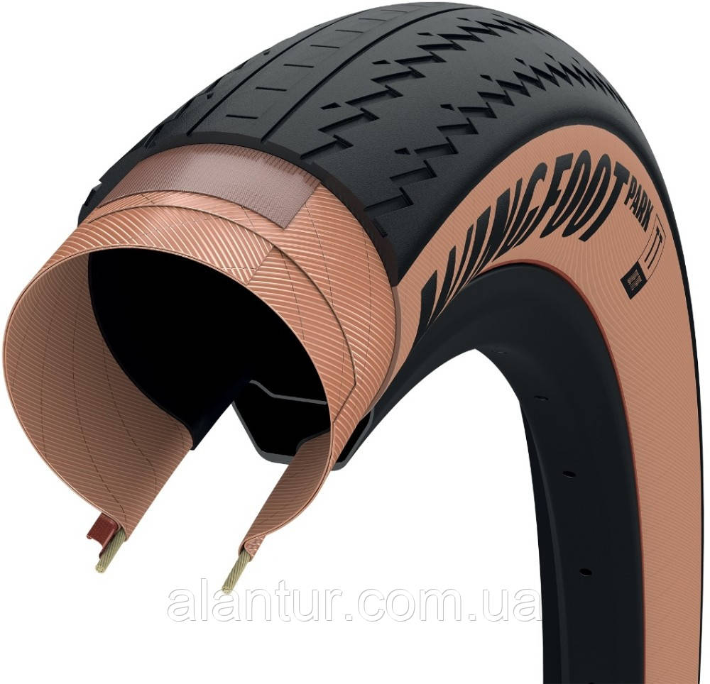 Покришка 26x2.20 (55-559) GoodYear Wingfoot Park, Folding, Transparent, 60tpi, фото 1