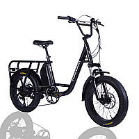 Велосипед з електроприводом 20" AL Dorozhnik eADAMANT DD FR рама-18,5" 48B 17.5А*г 500Вт чорний 2025