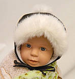 Зимова дитяча шапка, фото 3