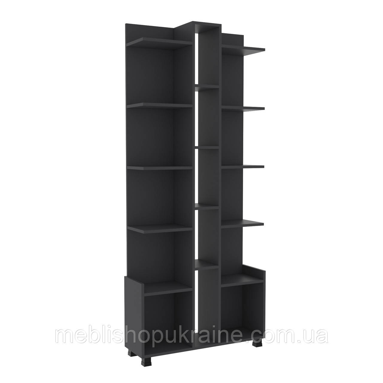 Стелаж на 10 поличок та 7 комірок, фото 1