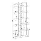 Стелаж на 10 поличок та 7 комірок, фото 2