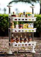Полиця-органайзер для кухні 3-х ярусна