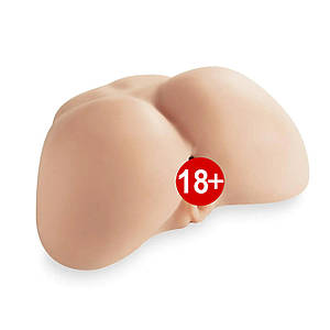 Мастурбатор-попка з двома входами SilexD Daphne Ass Masturbator, суперреалістичний, термореактивний