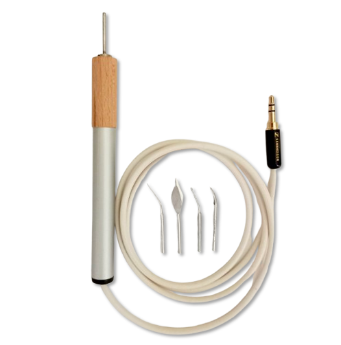 Ручка для електрошпателя Dokatech, нагрівач 2мм. + 4 насадки