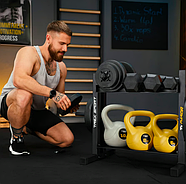 Стійка 2-рівнева для гантелей, дисків і гир TX-045DR, фото 4