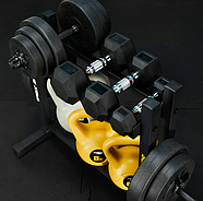 Стійка 2-рівнева для гантелей, дисків і гир TX-045DR, фото 7