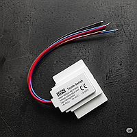 Сенсорний вимикач для дзеркал LB-02, 1 клавіша, 1×65W, димер, DC12-24V