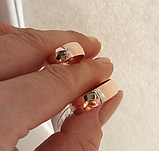 Обручки у позолоті 2ШТ, фото 3
