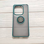 Чохол Armor Ring для Xiaomi Redmi Note 14 Протиударний з кільцем (різні кольори), фото 4