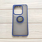 Чохол Armor Ring для Xiaomi Redmi Note 14 Протиударний з кільцем (різні кольори), фото 3