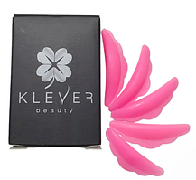 Валики силіконові для ламінування вій Klever Light Pink