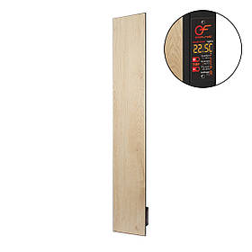 Керамічний обігрівач Flyme 420 TBG для вертикальної установки, бежеве дерево