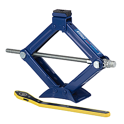 Домкрат Ромб 1.5 тонни 390 мм Автомобільний Робічний Гвинтовий з тріскачкою