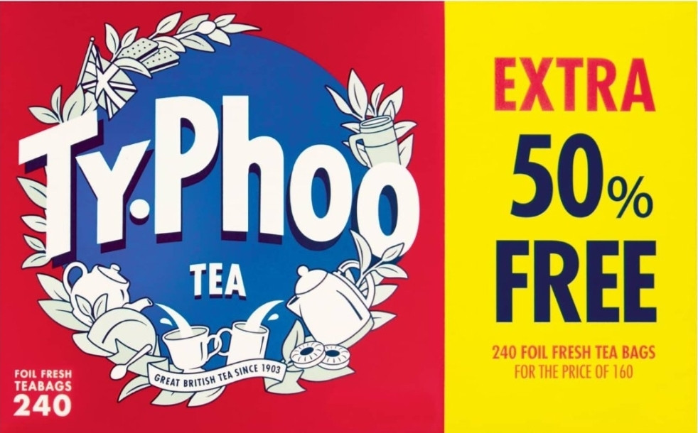 Чай чорний Ty-Phoo TEA 240 пакетиків, класичний англійський смак, Великобританія