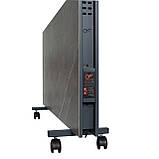 Підлоговий керамічний обігрівач Flyme 500 PG з програматором і ніжками, графітовий мармур, фото 7