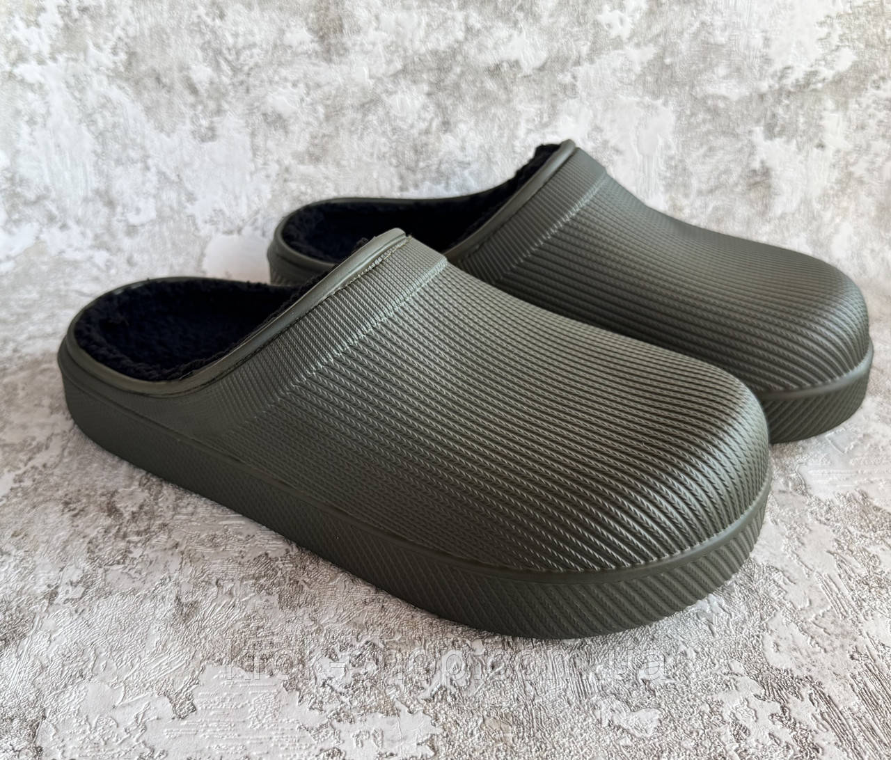 Сабо чоловічі з хутром Роксол гуртом, фото 1