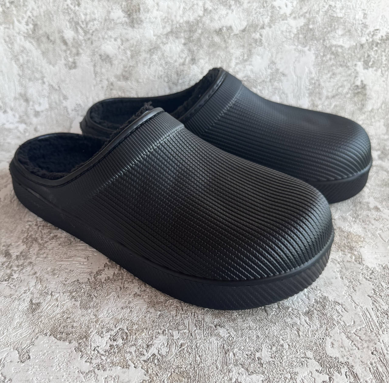 Сабо чоловічі з хутром Роксол гуртом, фото 1