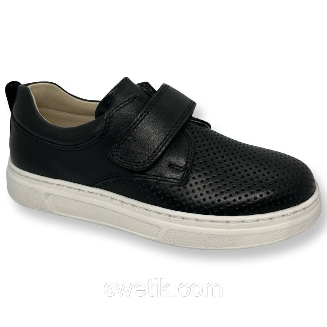 Шкіряні туфлі для хлопчиків, р. 33,34, фото 1