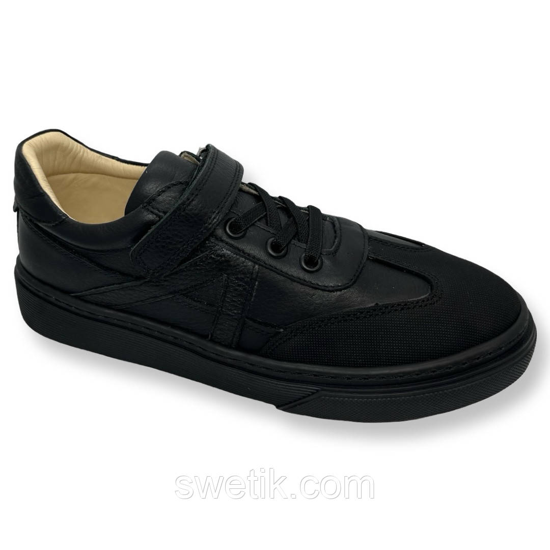 Шкіряні туфлі для хлопчиків, р. 37,38,39,40, фото 1