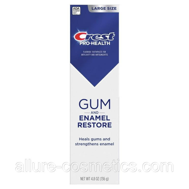 Зубна паста для відновлення емалі та ясен Crest Gum and Enamel Restore Toothpaste 136гр, фото 1