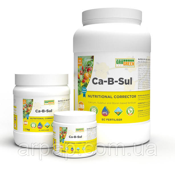 Добриво Гель Ca-B-Sul ГроГрін 1 кг | Gro Green, фото 1