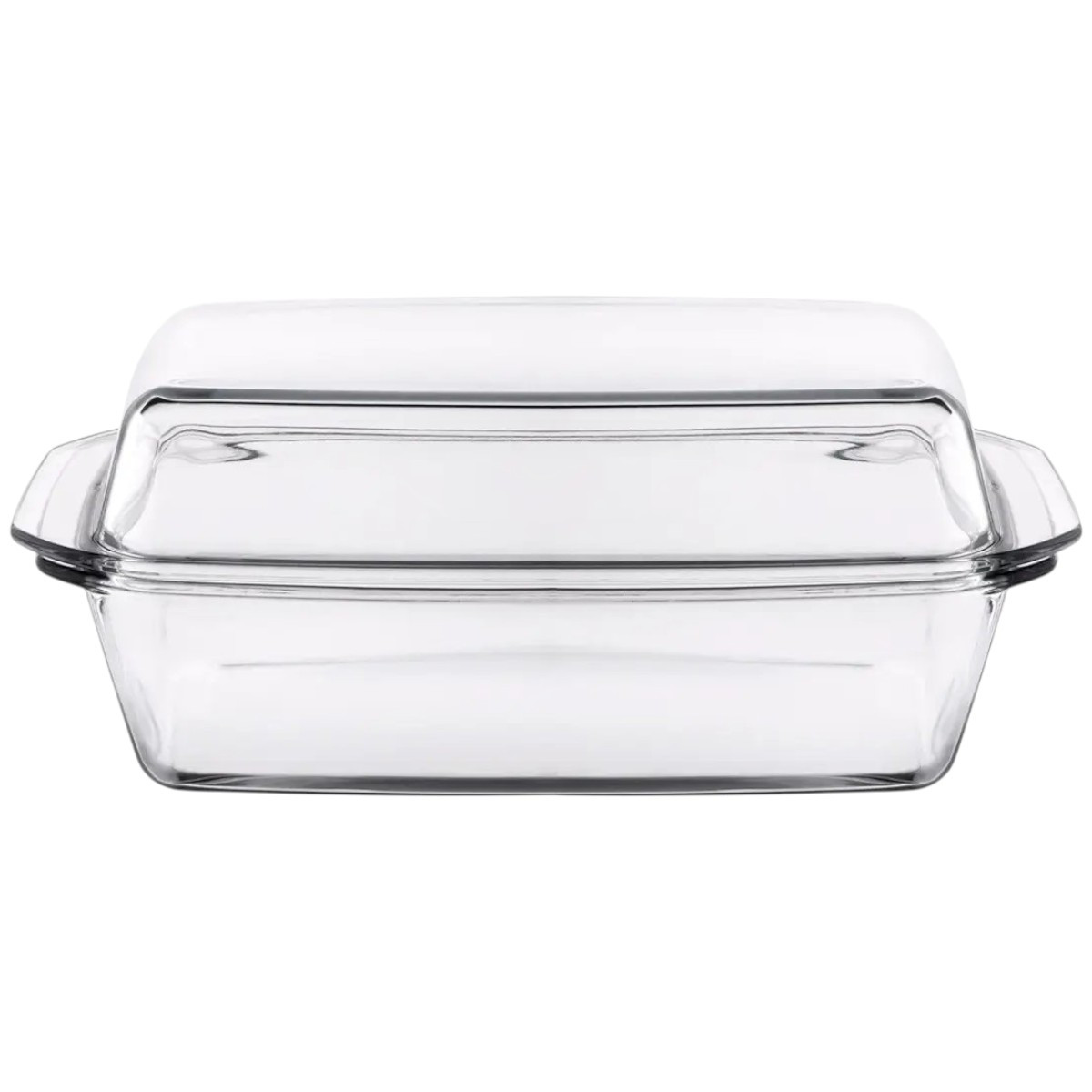 Форма з кришкою для запікання A-PLUS скляна прямокутна 3.0 л (4006)